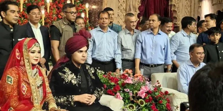 আন্দালিব পার্থর মেয়ের বিয়েতে প্রধানমন্ত্রী তারেক রহমান